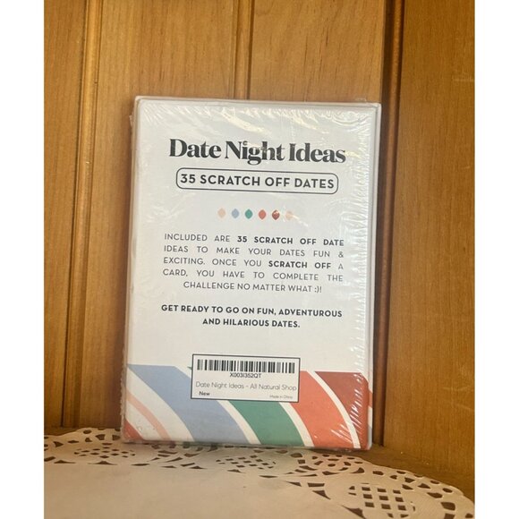 Date Night Ideas 35 Scratch Off Dates Card Set NWT - Picture 2 of 3